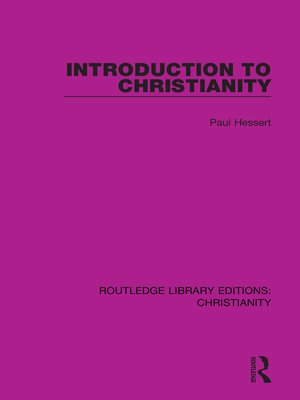 cover image of Introduction to Christianity
